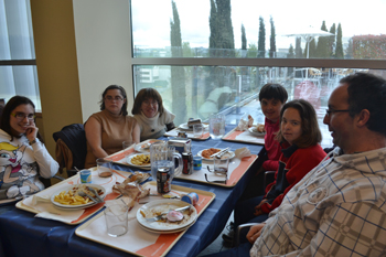 La Comida en el Buffet de CosmoCaixa.